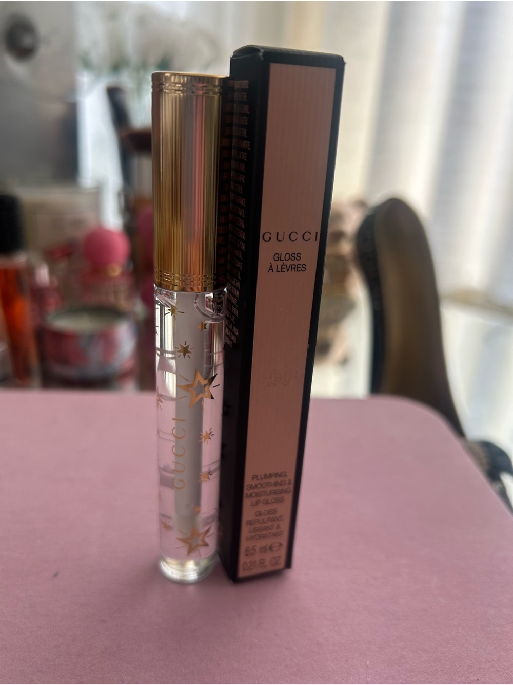 Gucci Clear Gloss – Hydrating Lip Shine #117 Joslyn clar